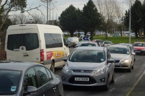 Council Lorries on Rathgael Road by Green Party MLA Brian Wilson