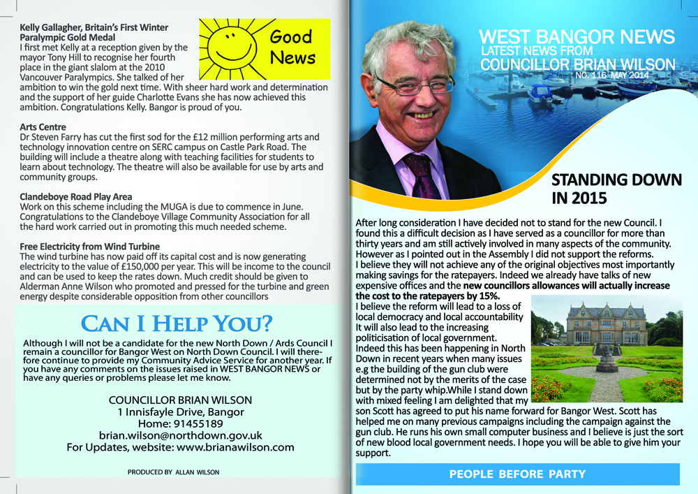 West Bangor News Spring 2014