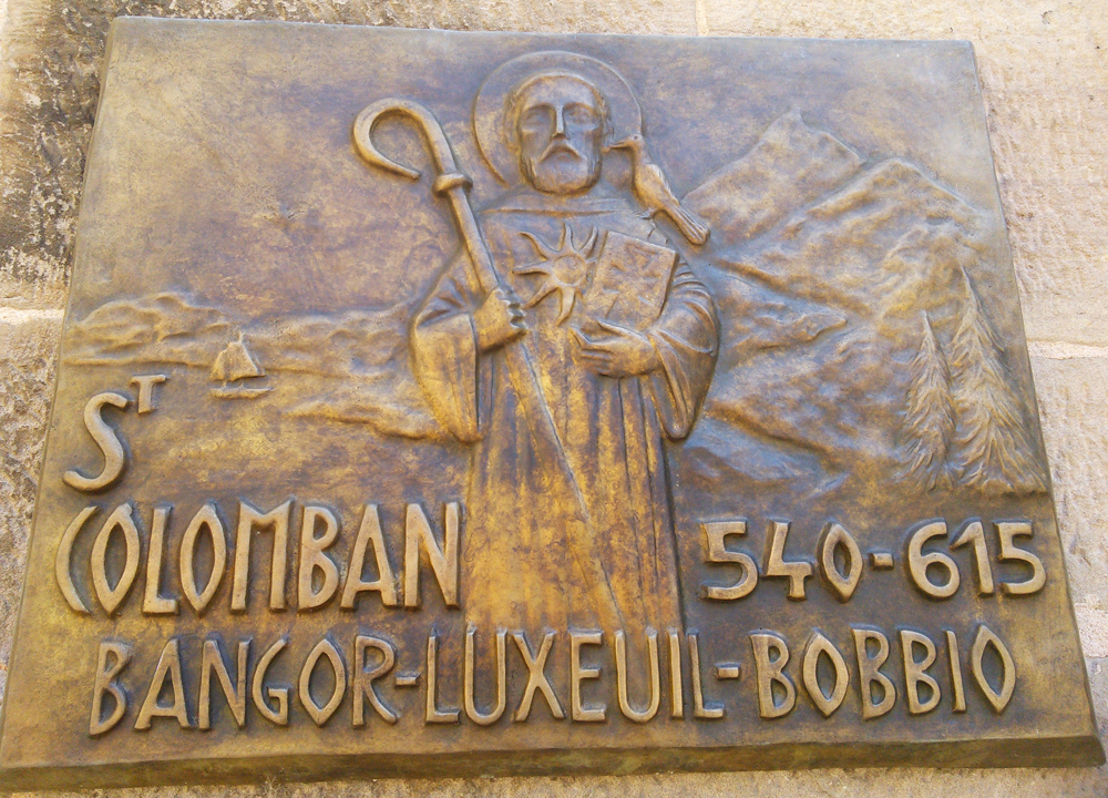 From Bangor to Bobbio (Saint Columbanus)